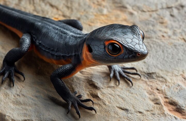 Identifier une crotte de lézard