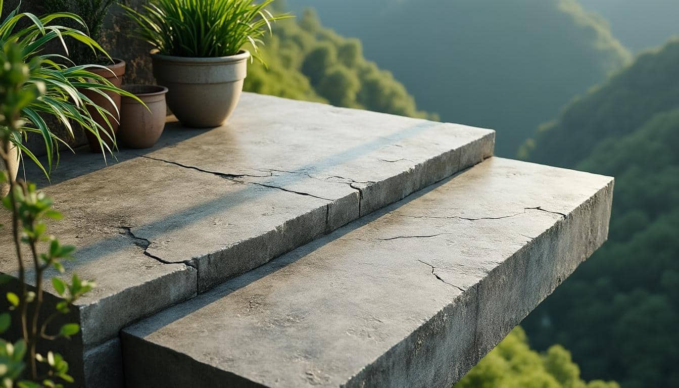 découvrez comment créer une terrasse suspendue en béton pour transformer votre espace extérieur en un véritable havre de paix. suivez nos conseils et étapes pour réaliser un aménagement moderne et esthétique, idéal pour profiter de vos journées ensoleillées.