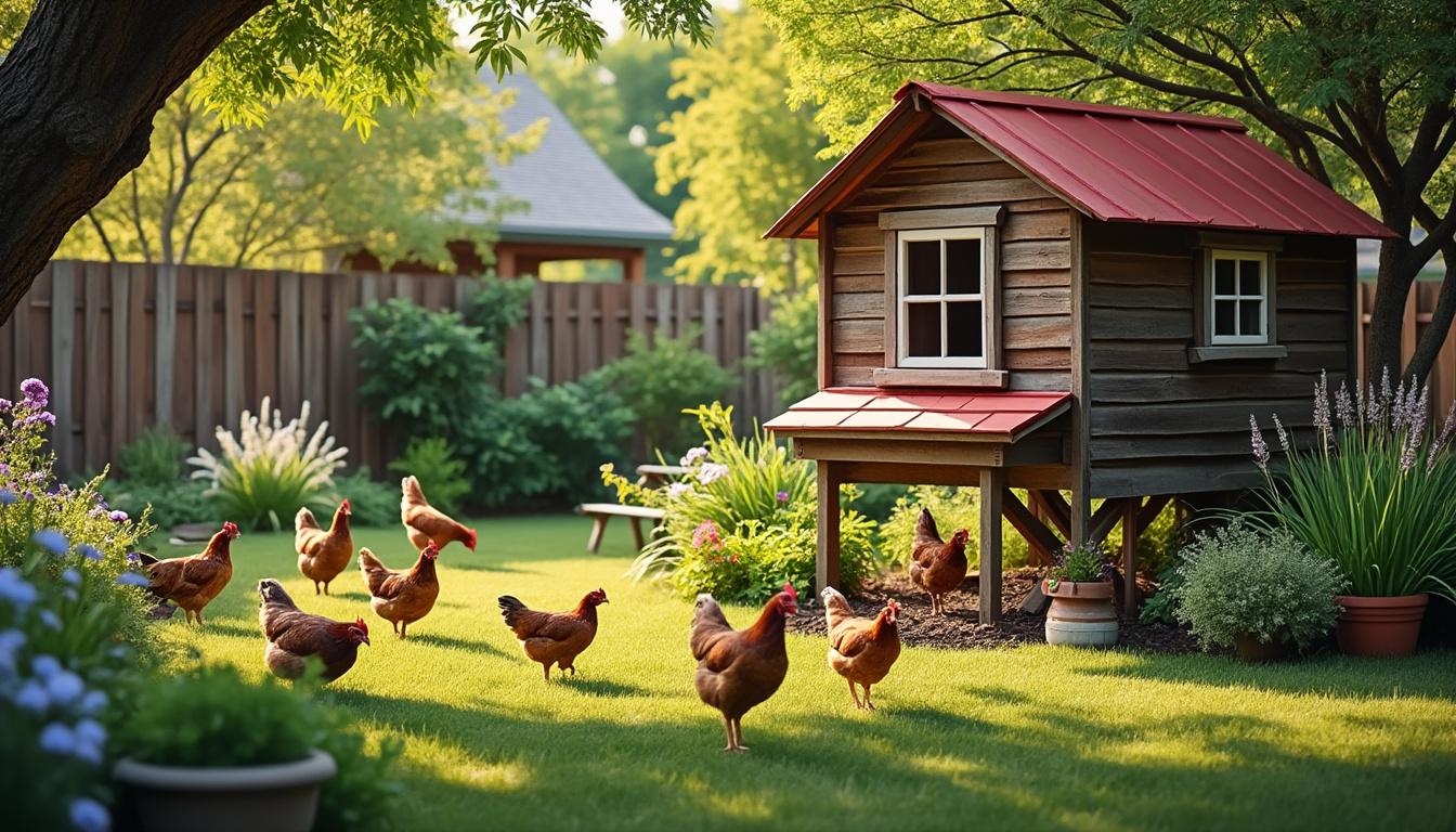 découvrez les avantages de la poule de plein air pour votre jardin ! apprenez comment ces animaux contribuent à la biodiversité, offrent des œufs frais et améliorent la fertilité du sol tout en apportant une touche conviviale à votre espace extérieur.