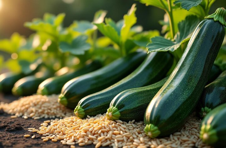 découvrez pourquoi placer du riz au pied des courgettes peut améliorer leur croissance, protéger les plantes et favoriser une récolte plus abondante. astuces de jardinage inattendues et avantages surprenants à adopter dès maintenant !
