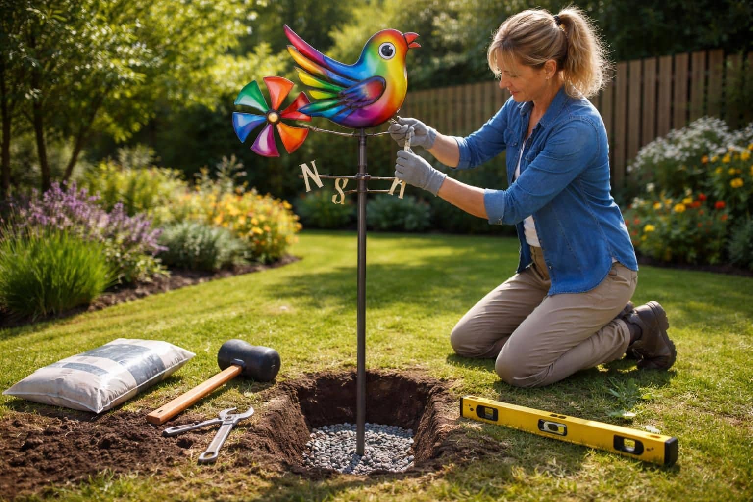 découvrez comment installer facilement une girouette de jardin originale en toute sécurité grâce à nos conseils pratiques et astuces étape par étape.