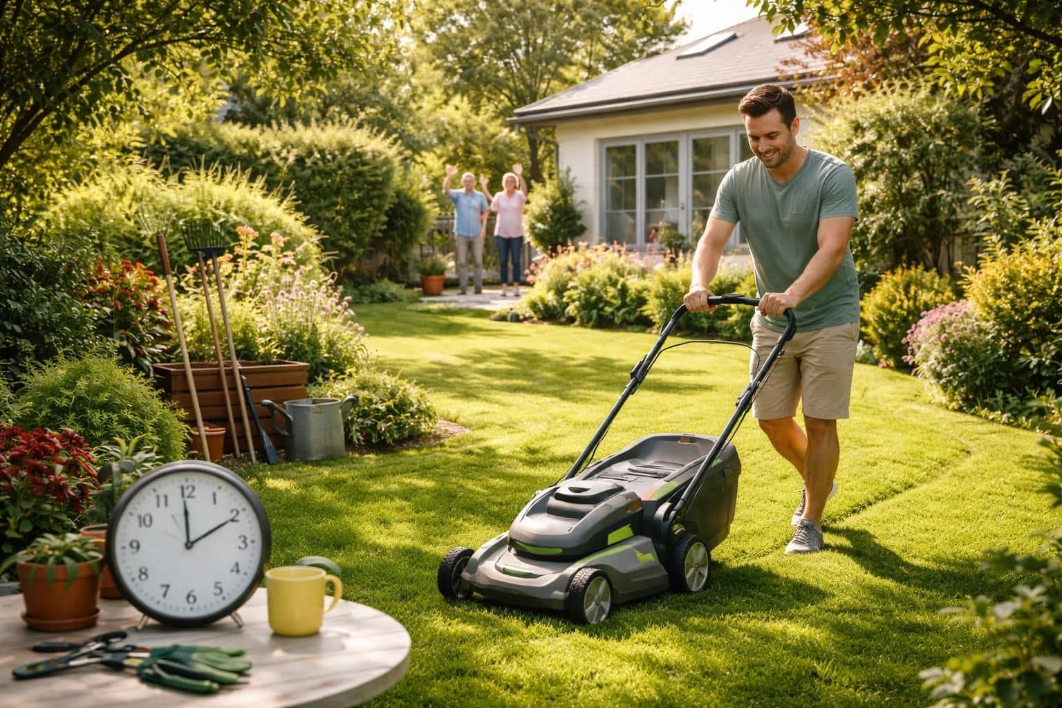 découvrez si l'on peut tondre le dimanche et apprenez les règles d'étiquette du jardinage pour respecter vos voisins tout en entretenant votre jardin.