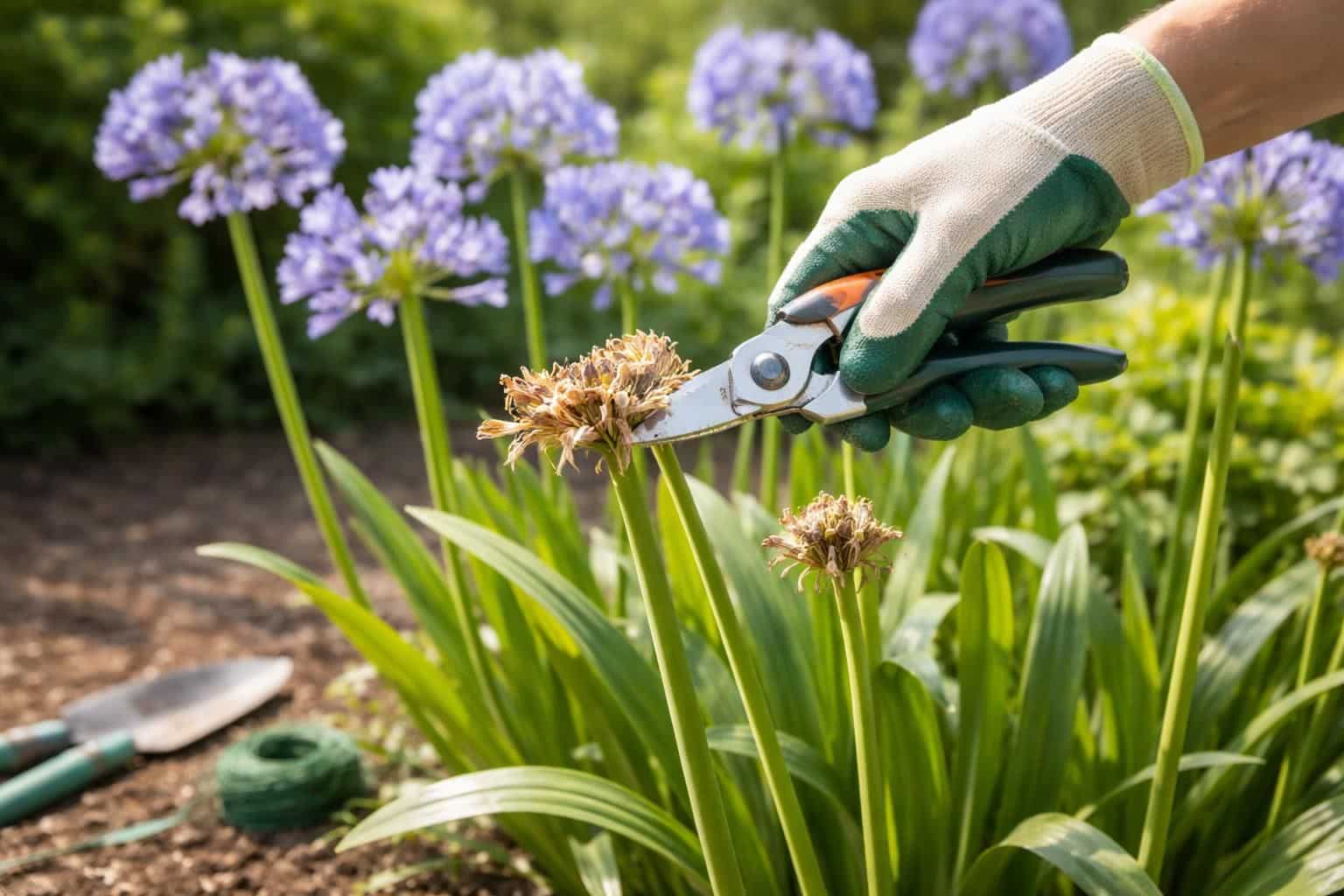découvrez quand et comment couper les fleurs fanées des agapanthes pour encourager une croissance saine et prolonger leur floraison grâce à notre guide pratique.