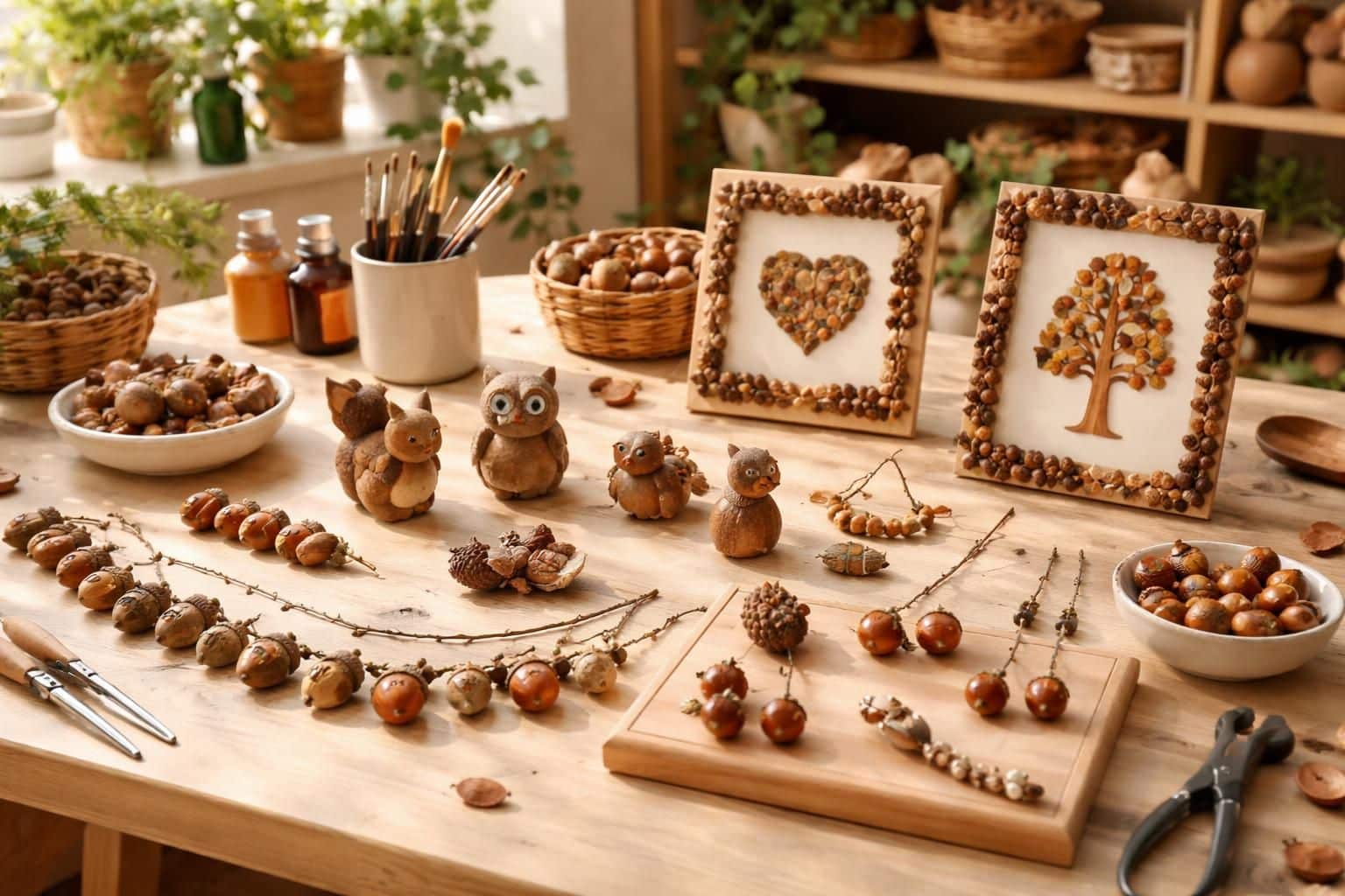 découvrez comment transformer des glands en magnifiques objets d'art grâce à nos astuces simples et créatives. idées diy pour sublimer la nature chez vous.