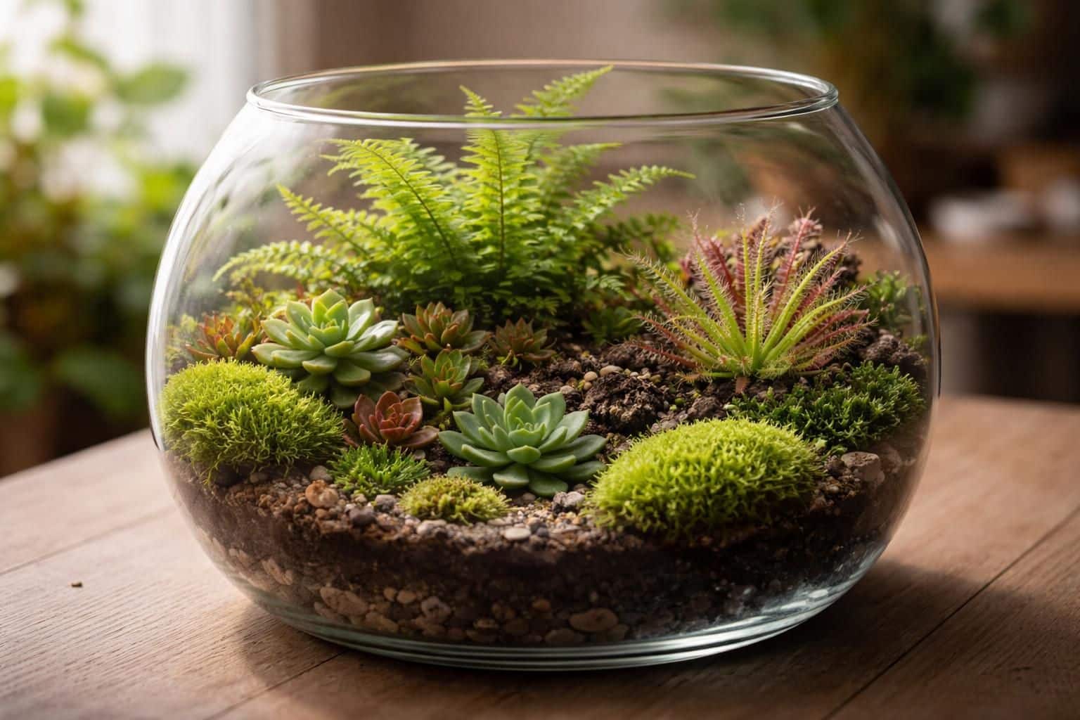 découvrez comment créer un terrarium de plantes réussi en associant les meilleures espèces pour un écosystème harmonieux et esthétique.