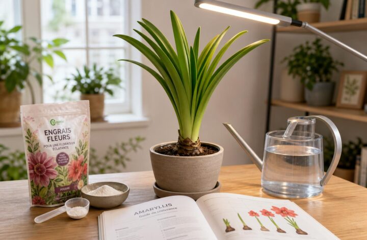 découvrez comment faire fleurir votre amaryllis et résoudre le problème des feuilles qui poussent sans fleurs grâce à nos conseils simples et efficaces.