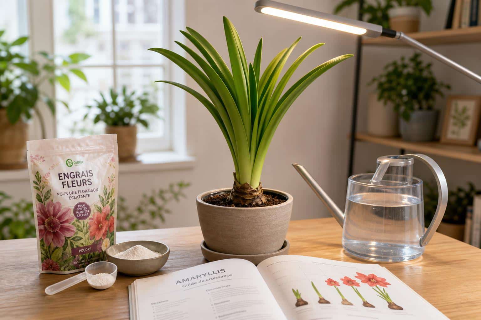 découvrez comment faire fleurir votre amaryllis et résoudre le problème des feuilles qui poussent sans fleurs grâce à nos conseils simples et efficaces.