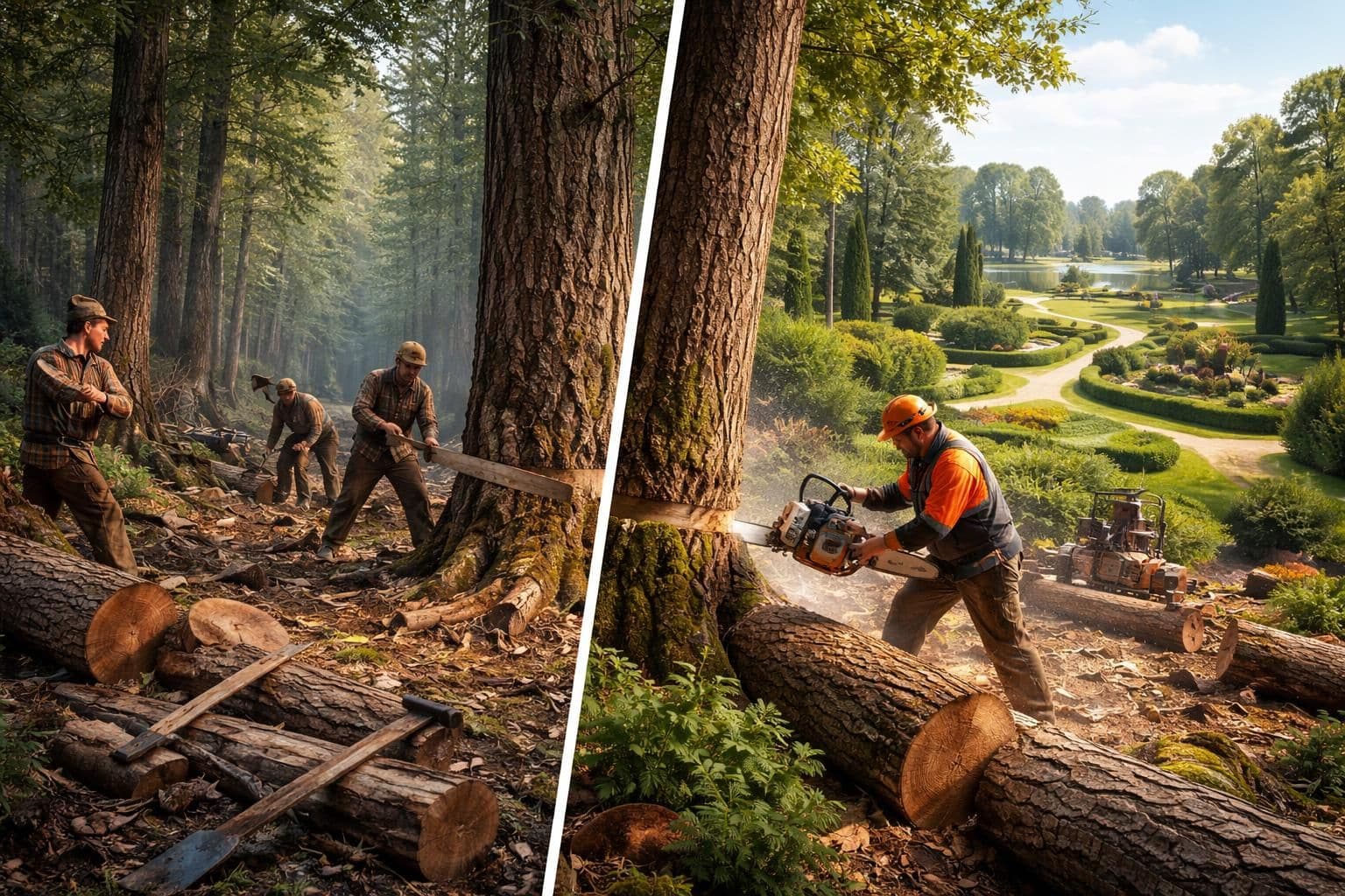 découvrez pourquoi les tronçonneuses ont été inventées et comment elles ont révolutionné l'architecture paysagère en facilitant la gestion des arbres et en transformant les espaces extérieurs.