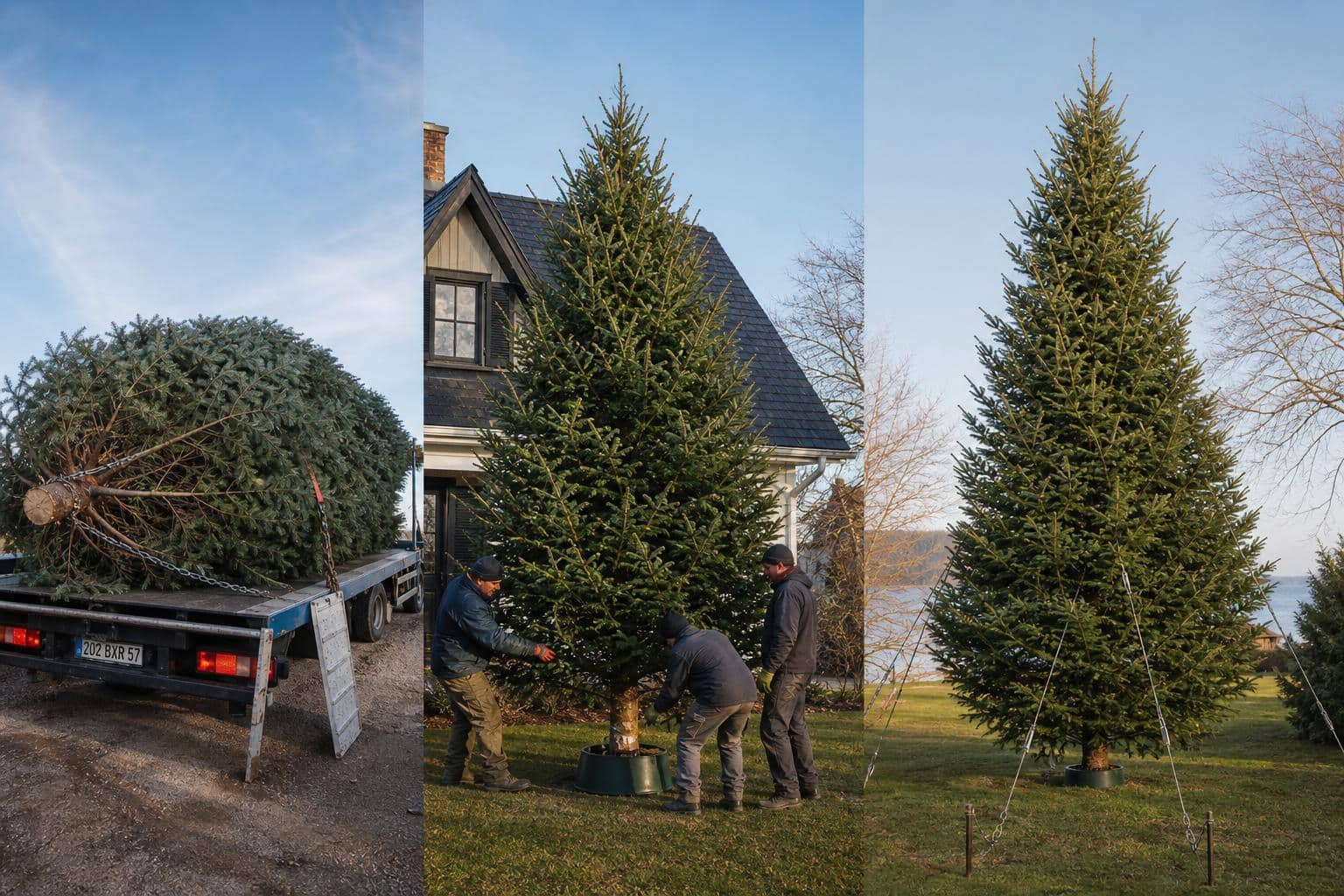 découvrez comment transporter, installer et assurer la stabilité de votre sapin de noël de 3 mètres pour des fêtes réussies en toute sécurité.