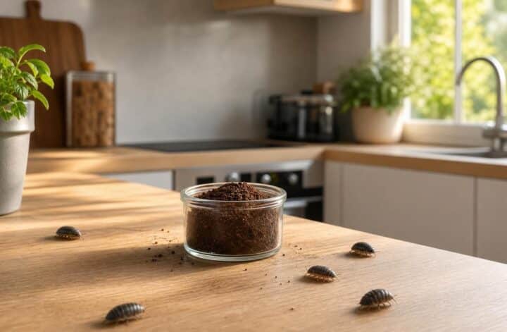 apprenez à utiliser le marc de café comme répulsif naturel pour éloigner les cloportes de votre maison de manière efficace et écologique.