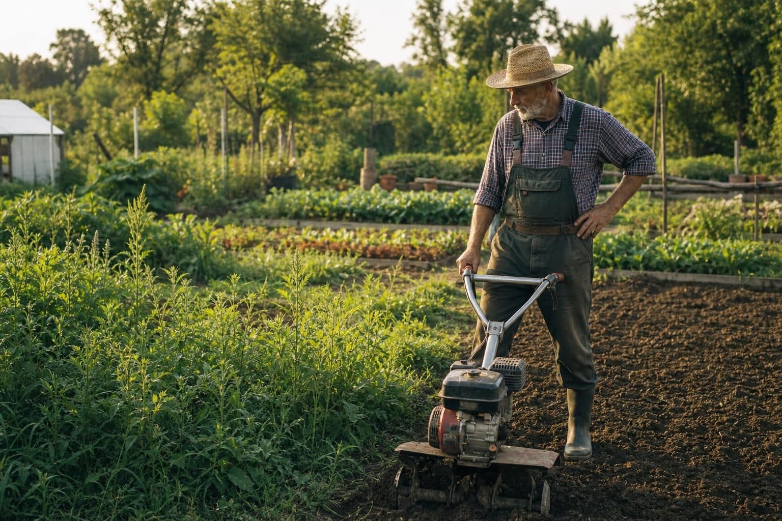 découvrez pourquoi il est important de désherber avant d'utiliser un motoculteur et bénéficiez des conseils d'un jardinier expérimenté pour entretenir efficacement votre jardin.