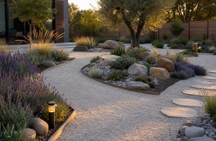 découvrez des idées déco de jardin avec du gravier, alliant esthétique et durabilité pour un extérieur charmant et facile à entretenir.