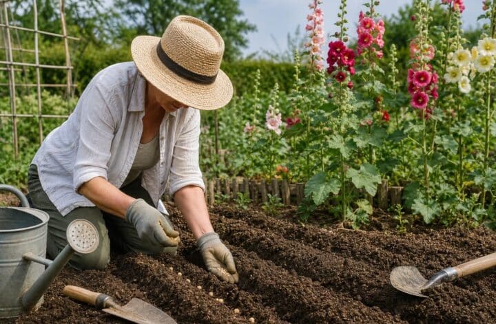 découvrez les conseils essentiels pour savoir quand semer des roses trémières dans votre potager et embellir votre jardin avec ces fleurs élégantes.