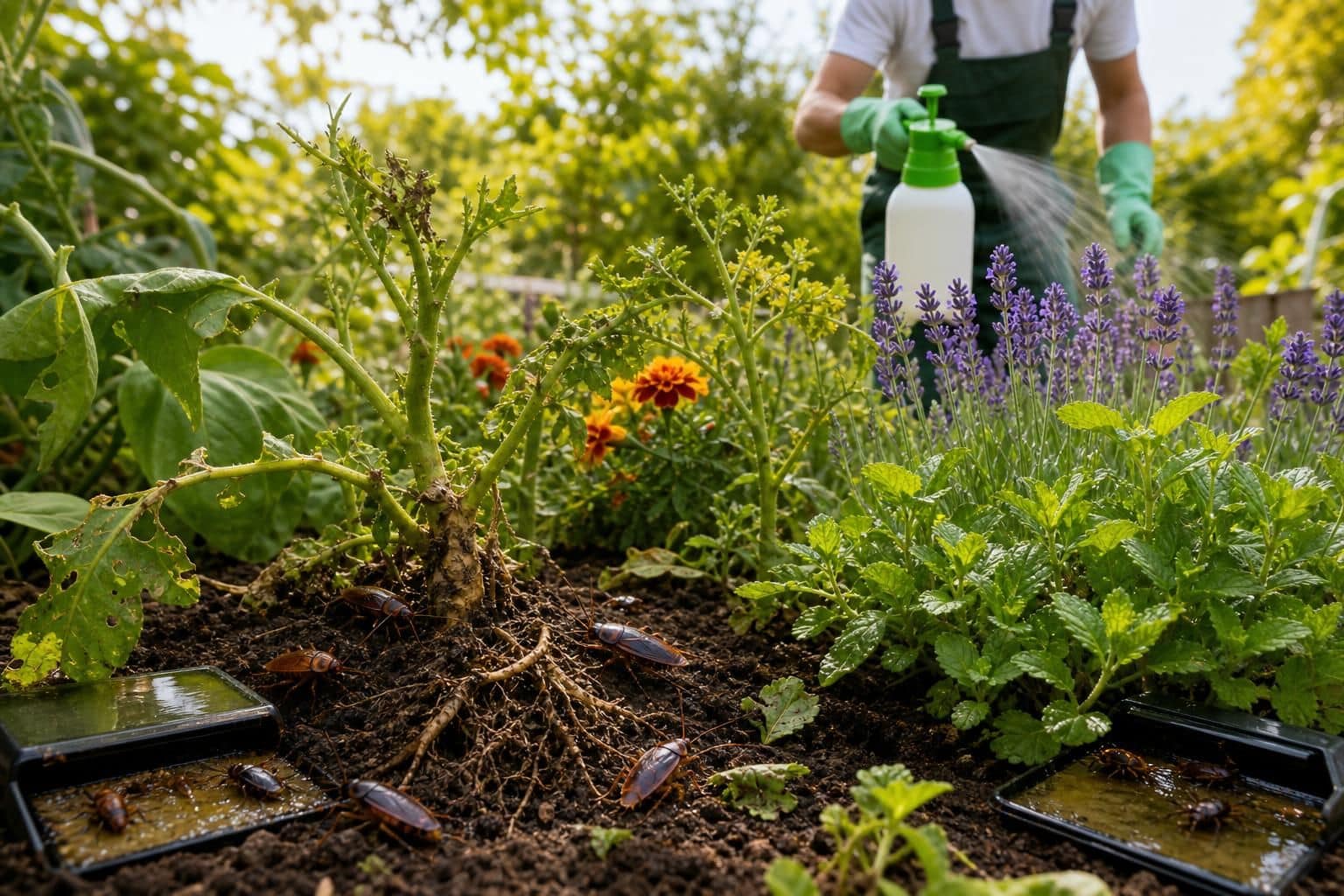 découvrez les dangers que représentent les cafards dans les jardins et apprenez les meilleures méthodes de protection et solutions pour les éliminer efficacement.