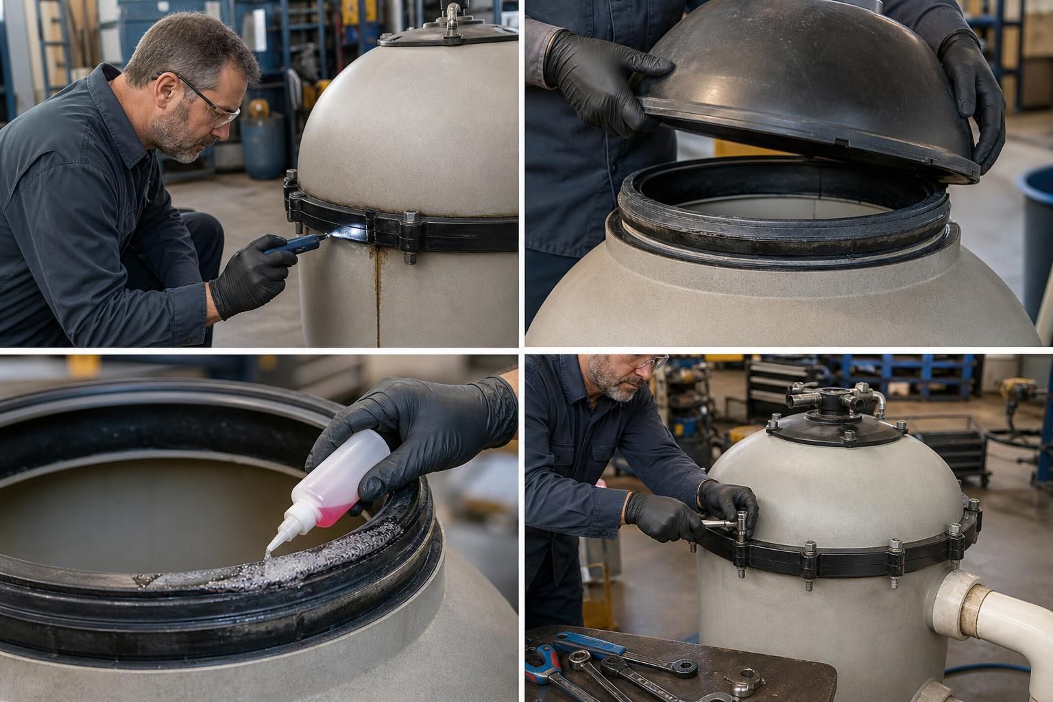 découvrez les étapes essentielles pour diagnostiquer efficacement une fuite au niveau du joint du filtre à sable et assurer le bon fonctionnement de votre système de filtration.