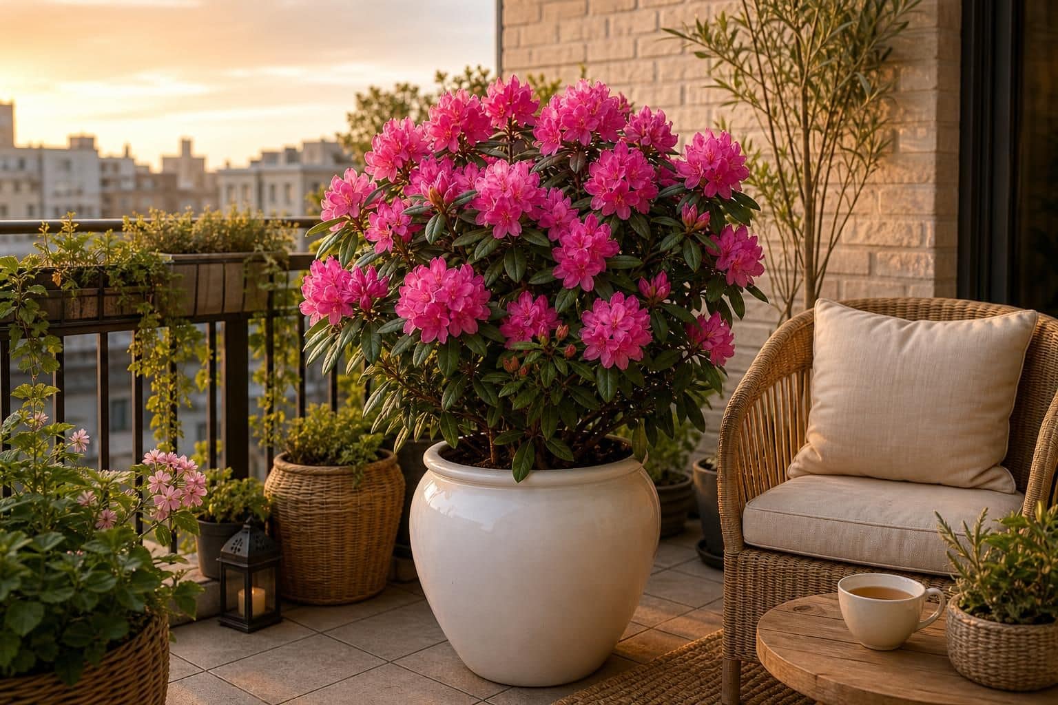 découvrez pourquoi un rhododendron en pot est le choix idéal pour embellir votre balcon, alliant beauté, facilité d'entretien et touche de nature.