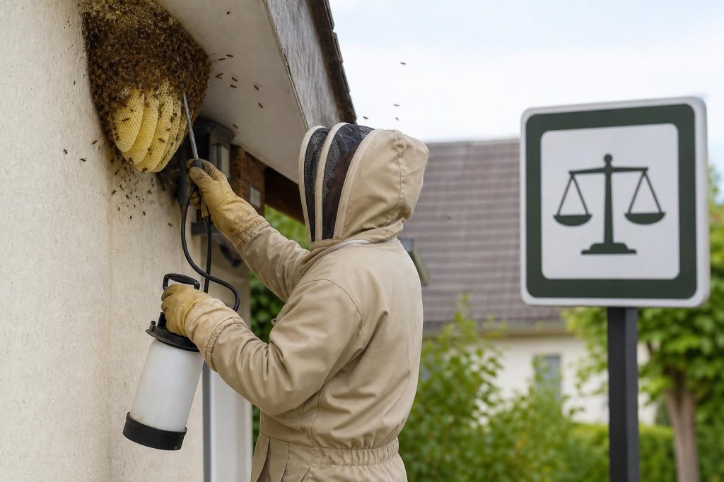 découvrez les règles et précautions légales pour détruire un nid d’abeilles en toute sécurité selon la réglementation en vigueur.