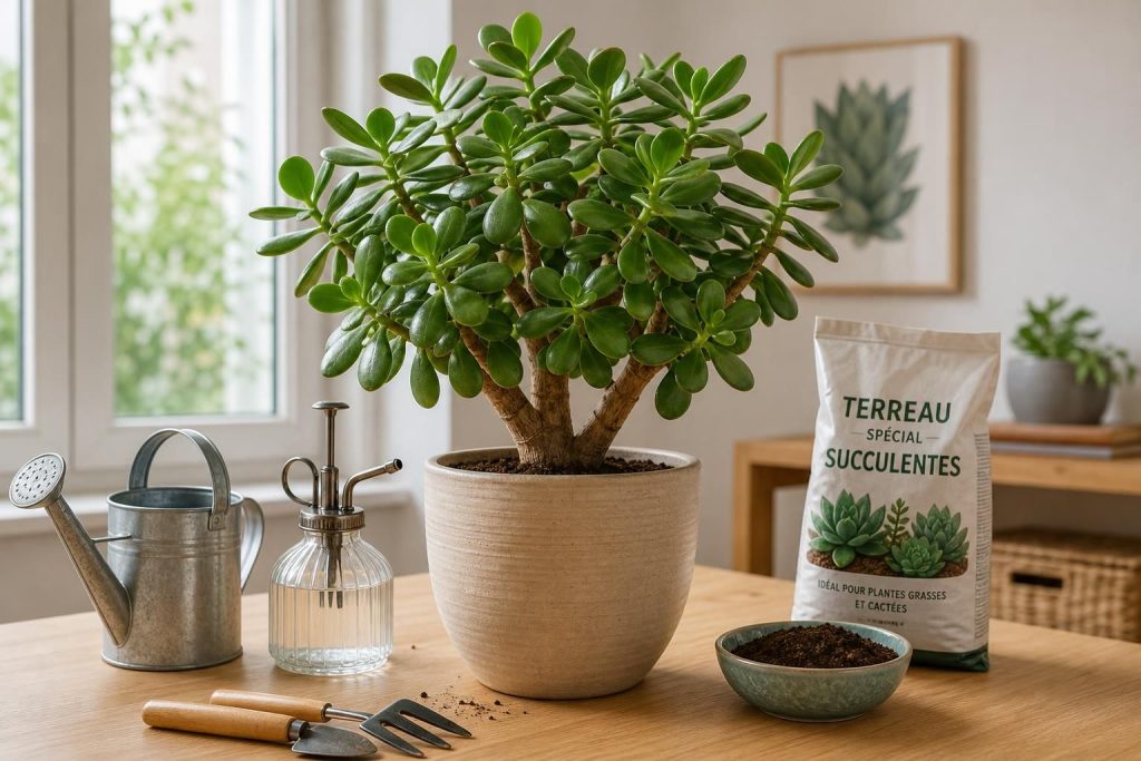 découvrez les conseils essentiels pour bien entretenir un arbre de jade, idéal pour les débutants souhaitant garder leur plante saine et fleurissante.