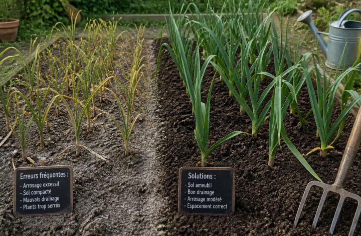 découvrez les erreurs fréquentes lors de la plantation de l’ail et leurs solutions pour réussir votre culture et obtenir une récolte généreuse.
